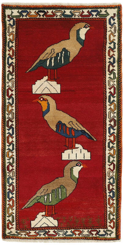 Kashghai Old Figural 77x147