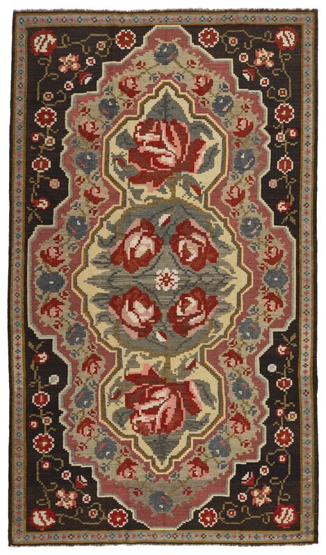 Rose Kelim Old 184x318