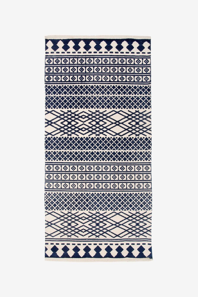 Matta-Tobago-Blå-Matt-Tema