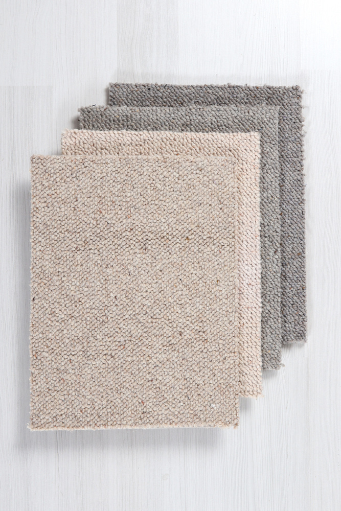 Heltäckningsmatta-Berber-sand