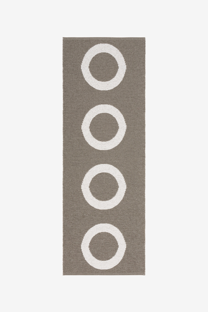 Horredsmatta-Circus-mörkgrå-plastmatta-Matt-Tema