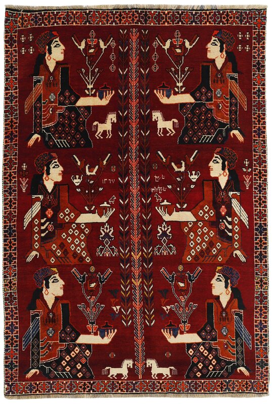 Kashghai Old Figural 160x232