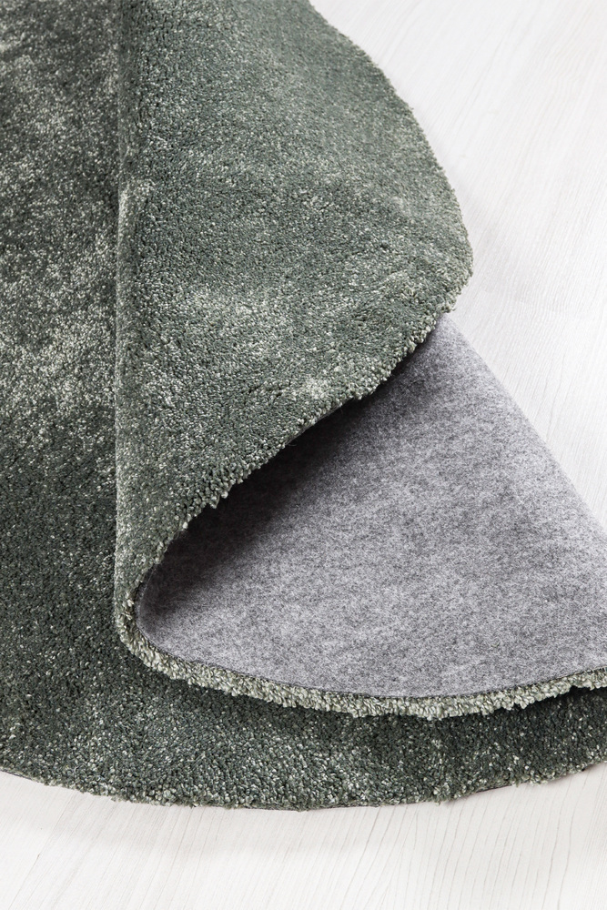 Matta-Cumulus-grön-rund-Matt-Tema-8