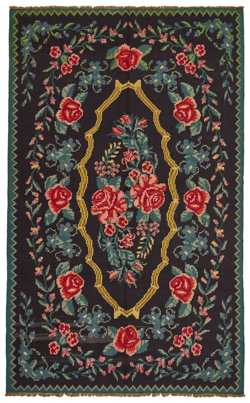 Rose Kelim Old 158x258
